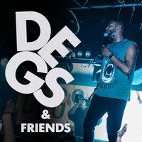 Flyer for Degs and Friends - Hazard, Evil b, JFB, Degs, Oko
