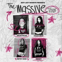 Flyer for Sexy Lady Massive: The Massive Tour at Level 33