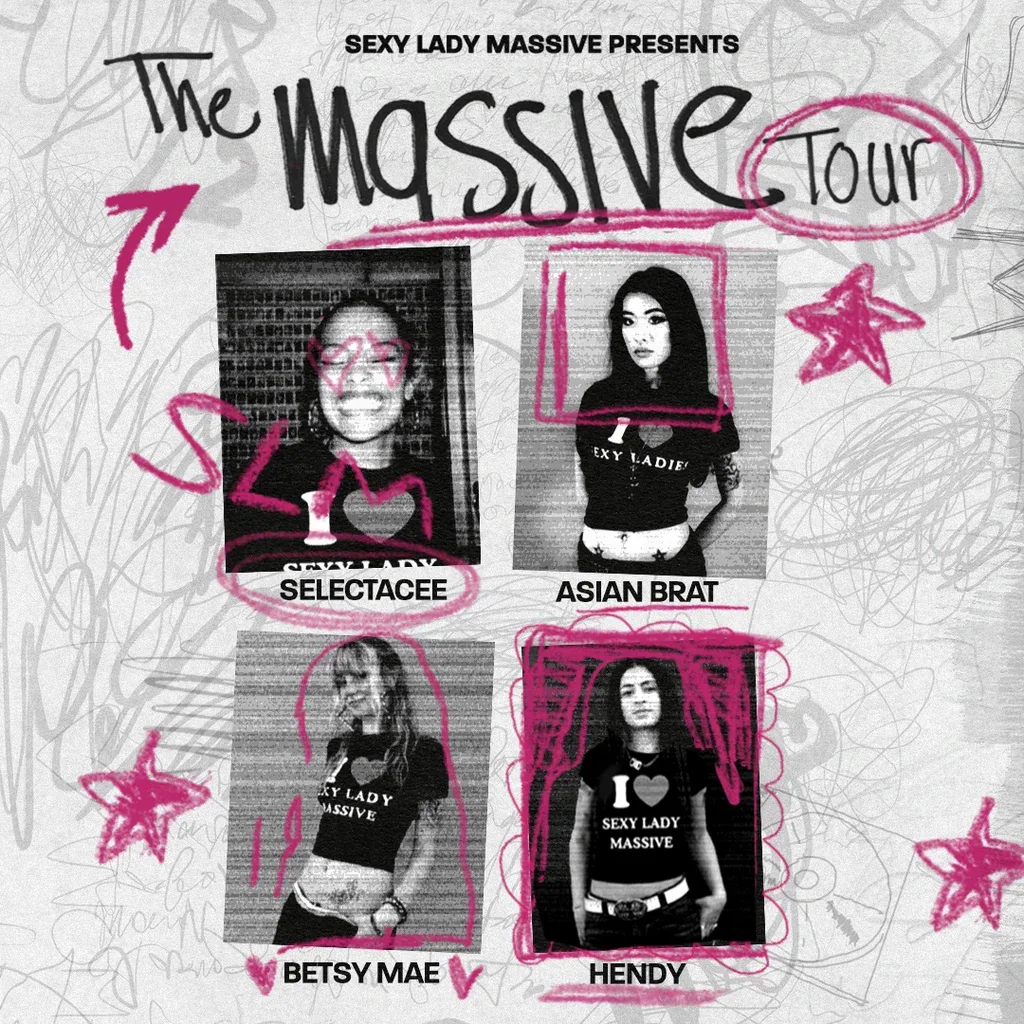 Flyer for Sexy Lady Massive: The Massive Tour at Level 33