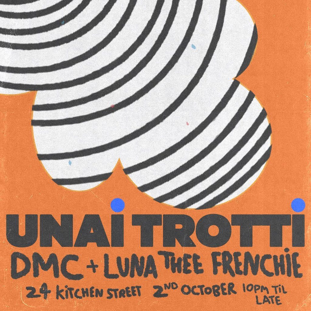 Flyer for Wonder Pot: Unai Trotti, DMC, Luna Thee Frenchie