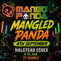 Flyer for Mangled Panda Local DnB Allstars - Halstead