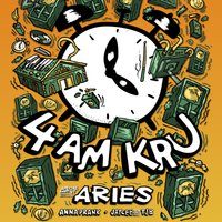 Flyer for 4AM KRU & Aries