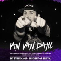 Flyer for Karkasaurus Day Rave in aid of Beat:Cancer feat. Ian Van Dahl