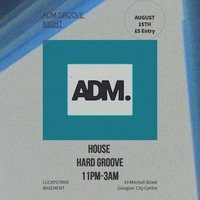 Flyer for ADM club night