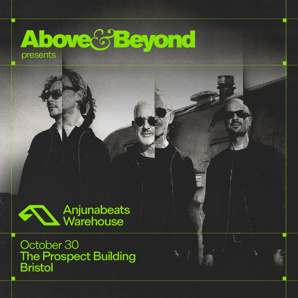 Flyer for Above & Beyond presents Anjunabeats Warehouse