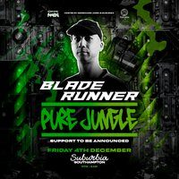 Flyer for Suburbia & CodeName Amen Presents: Bladerunner Pure Jungle