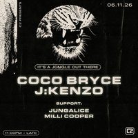 Flyer for It's A Jungle Out There - Coco Bryce & J:Kenzo
