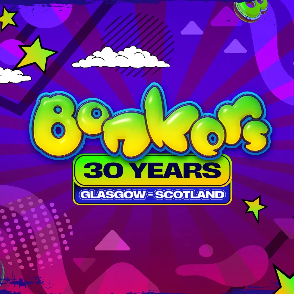 Flyer for Bonkers 30 Years - Glasgow - Classics Edition