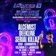 Flyer for LOCKED IN: Alcemist,Deekline&Serial Killaz [JUNGLE CAKES]