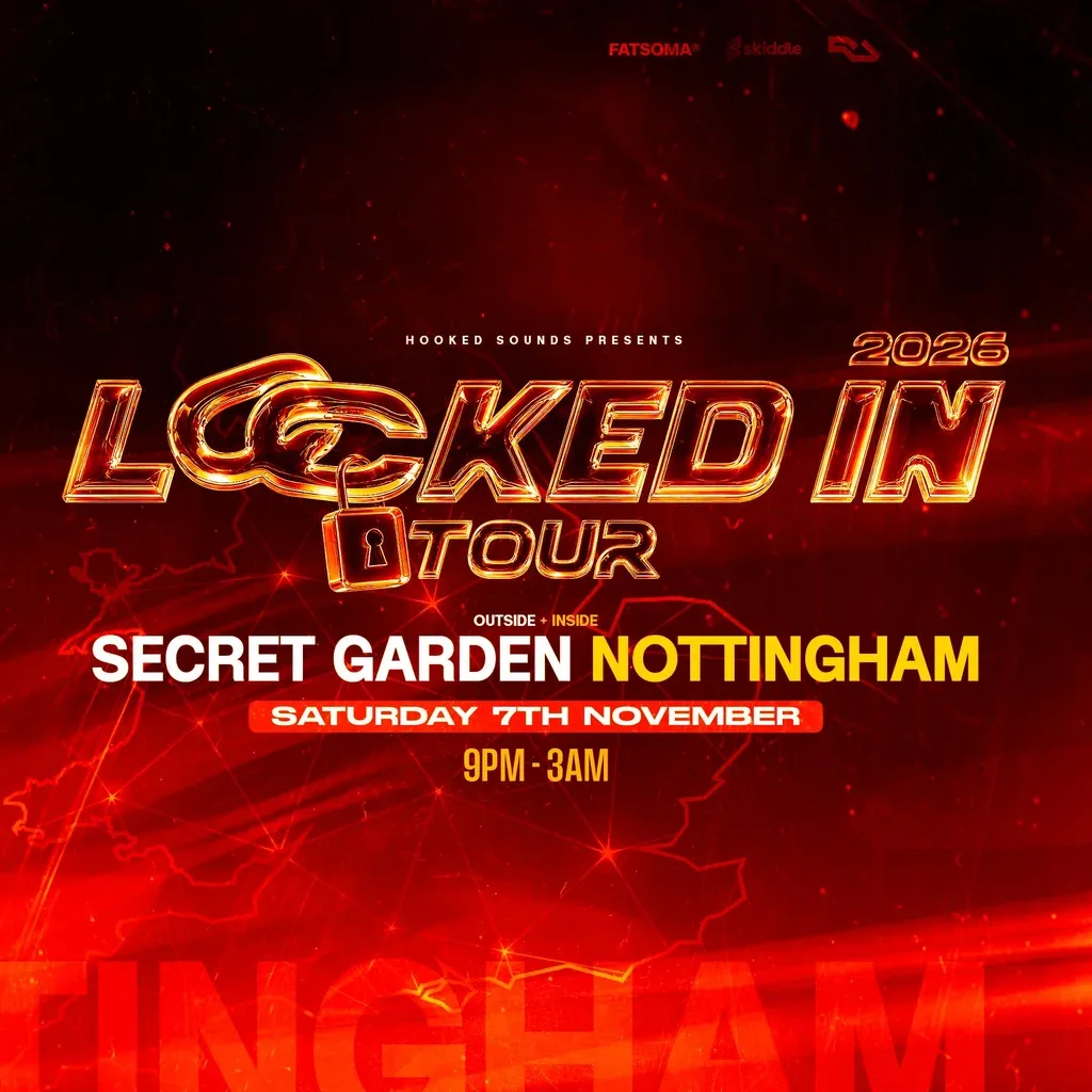 Flyer for Locked In Tour - NOTTINGHAM (UK VS GERMANY)(DNB)(INSIDE/OUTSIDE)