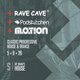 Flyer for RaveCave+Podskitchen+Motion MK2