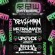 Flyer for Raw Material 18th Birthday FT Devilman X MR.Traumatik + More
