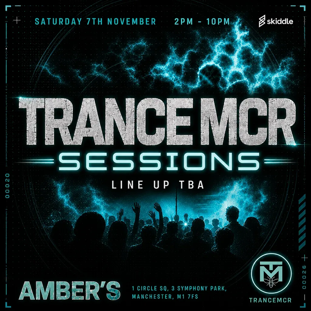 Flyer for TranceMCR: Sessions