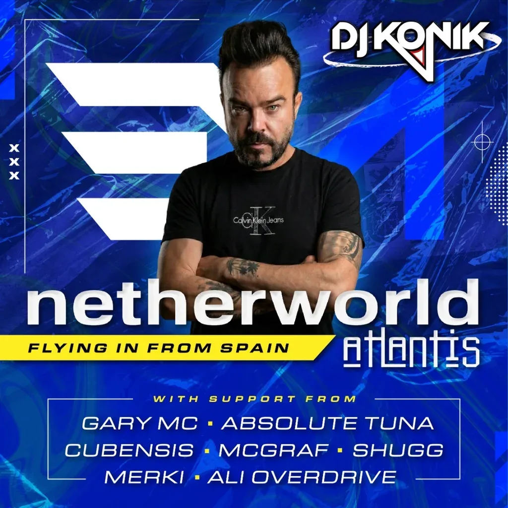 Flyer for Escocia Makina Presents: NETHERWORLD (DJ KONIK)