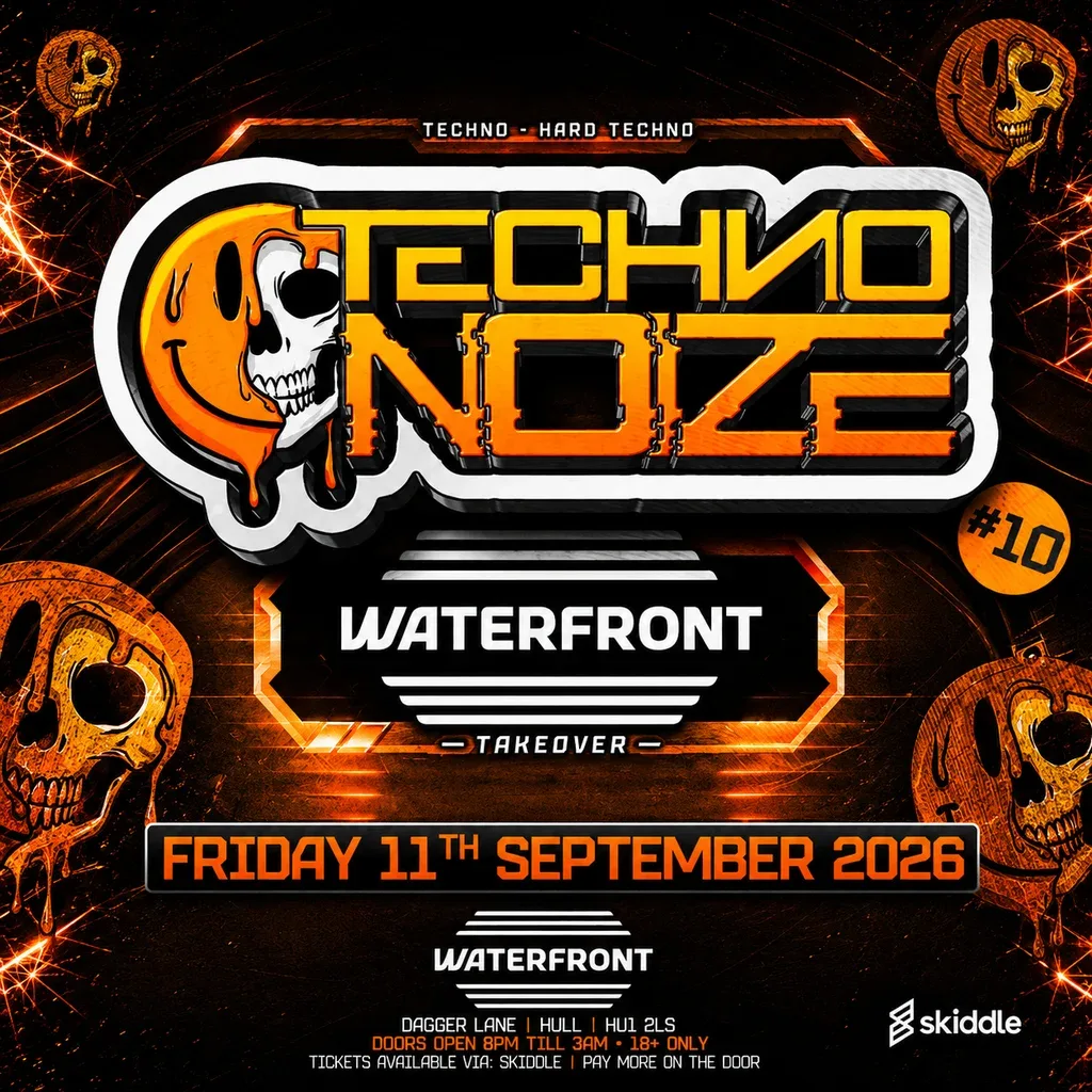 Flyer for Techno Noize #10