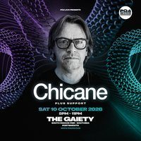 Flyer for PO4 Live Presents: Chicane + Support