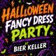 Flyer for Nothin But Covers  Halloween Fancy Dress Party | Bier Keller