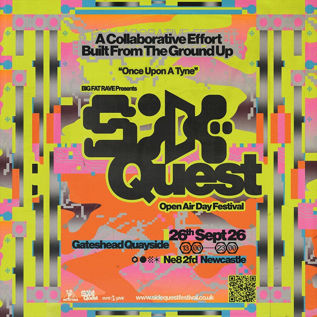 Flyer for Side Quest Festival
