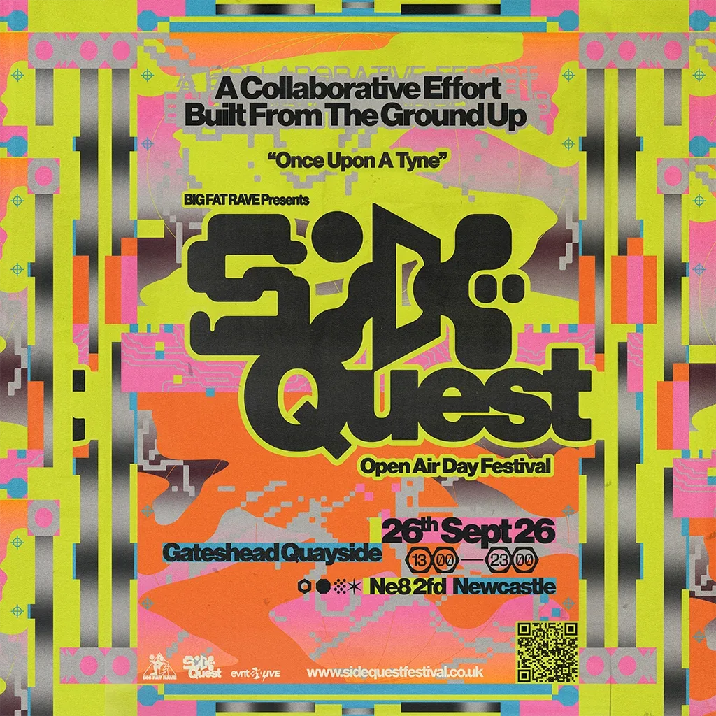 Flyer for Side Quest Festival