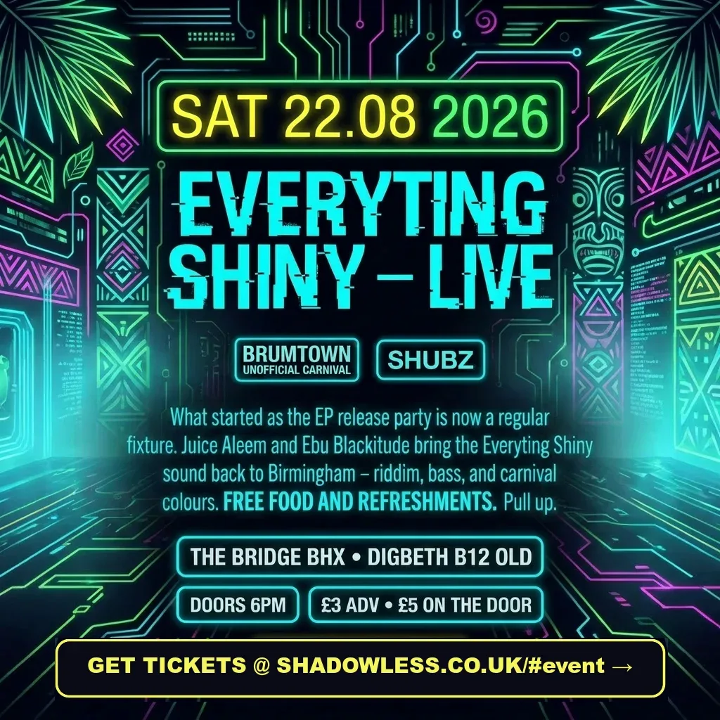 Flyer for Everyting Shiny