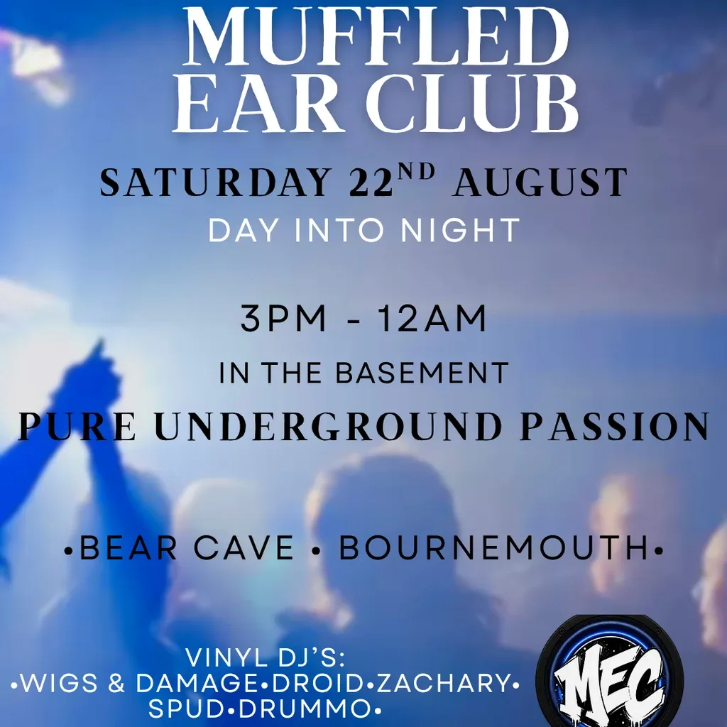 Flyer for Muffled Ear Club