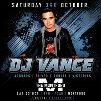 Flyer for DJ Vance - The Montford