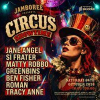 Flyer for Jamboree Presents: Circus Showtime