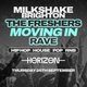 Flyer for Milkshake - The Freshers Moving In Rave