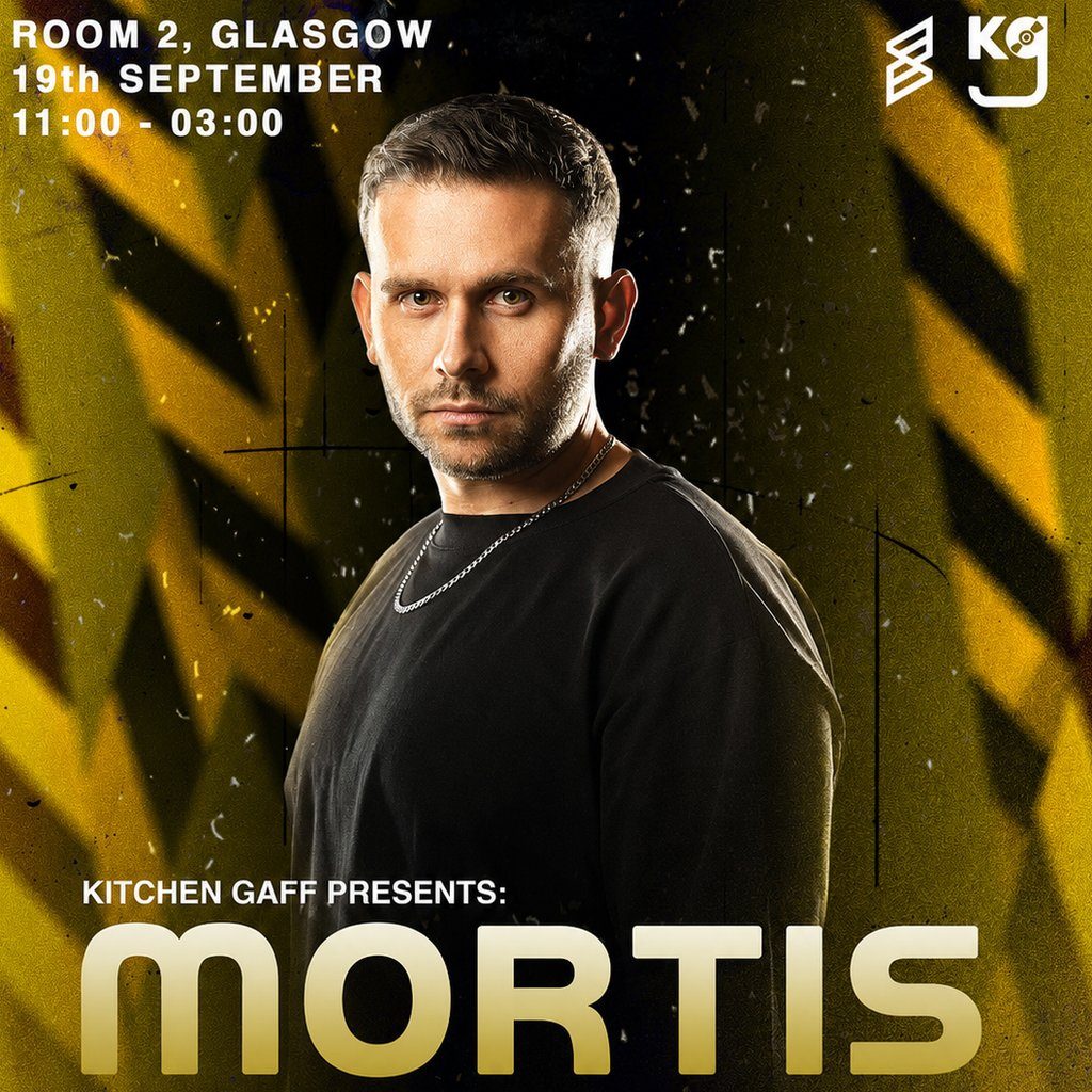 Flyer for Kitchen Gaff Presents: Mortis, Swanny + Support