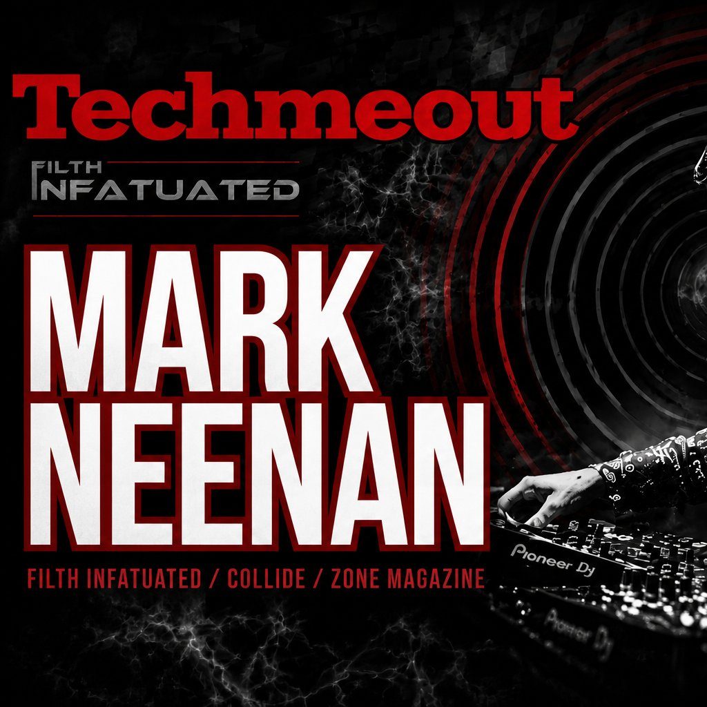Flyer for Techmeout Present - Mark Neenan