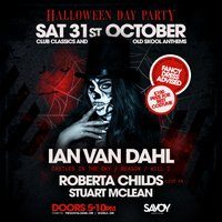 Flyer for HALLOWEEN 𝐎𝐕𝐄𝐑 𝟑𝟎'𝐒 DaY PARTY IS COMING!