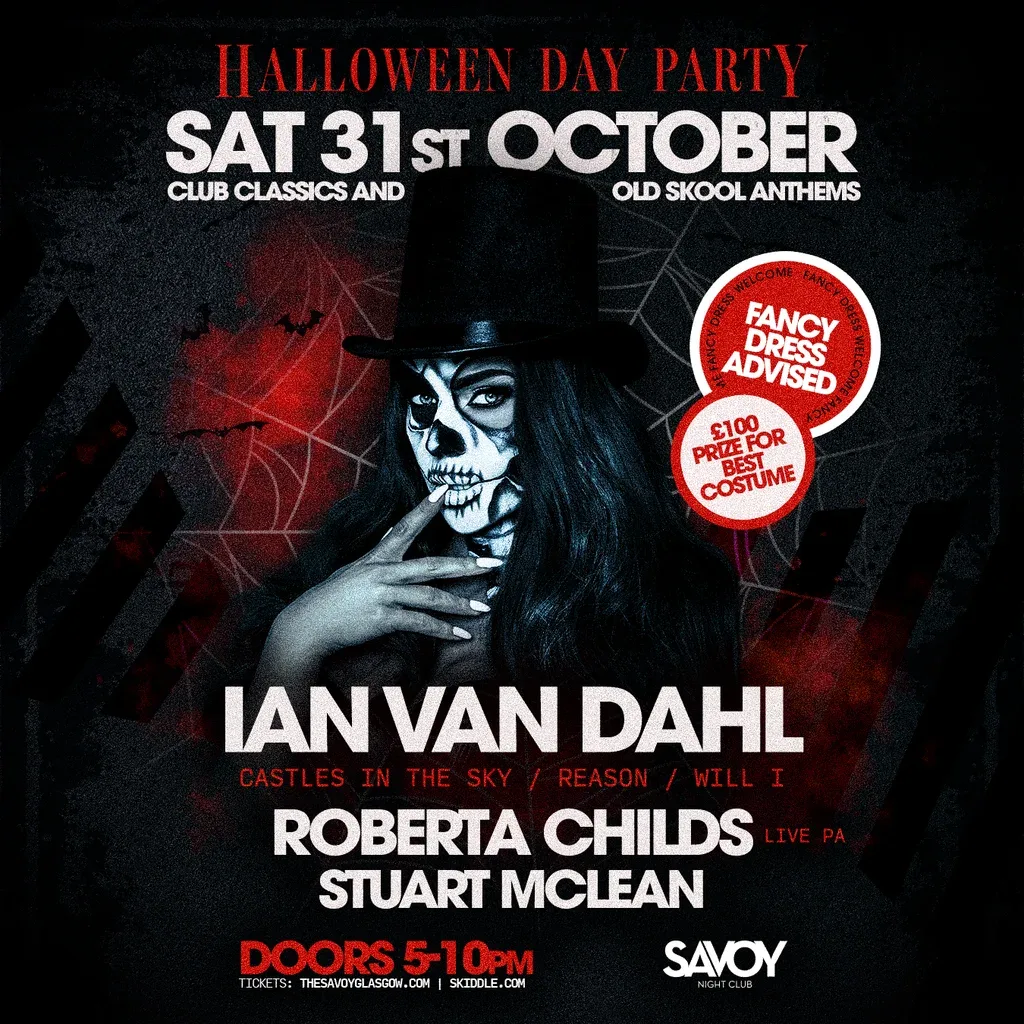 Flyer for HALLOWEEN 𝐎𝐕𝐄𝐑 𝟑𝟎'𝐒 DaY PARTY IS COMING!