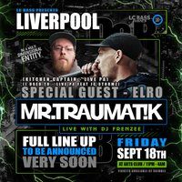 Flyer for Mr Traumatik tour 2026 ft Elro