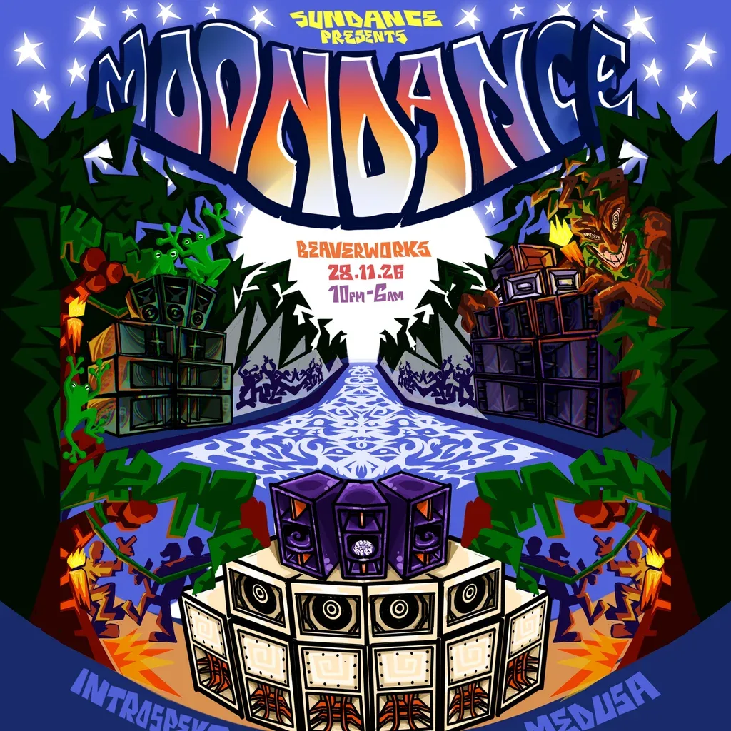 Flyer for Moon Dance