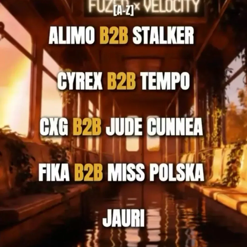 Flyer for Velocity X Fuzed - The Return