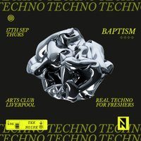 Flyer for Tek Noire - BAPTISM