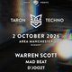 Flyer for TARON Techno Manchester