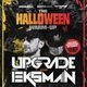 Flyer for Drumatics/DnBShack/Patterned Up: The Halloween Warm-Up Watford