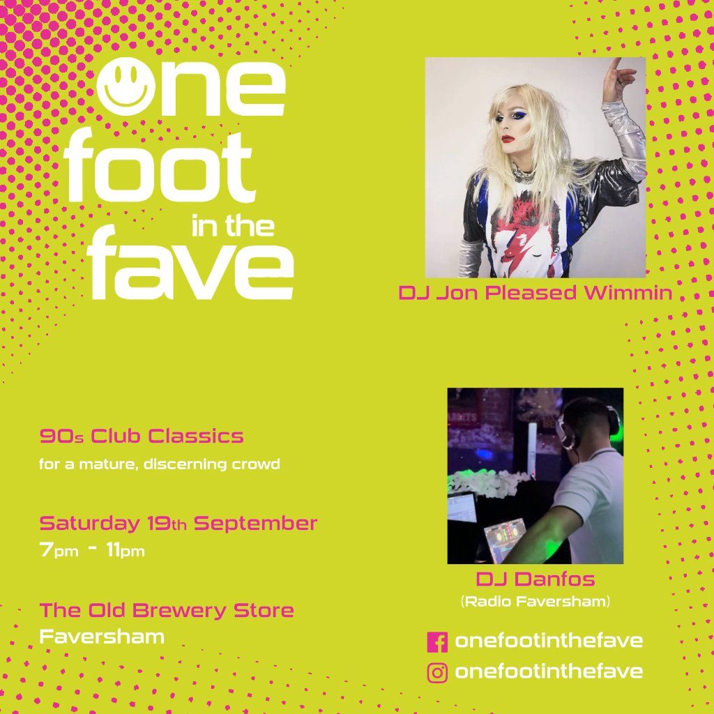 Flyer for One Foot In The Fave