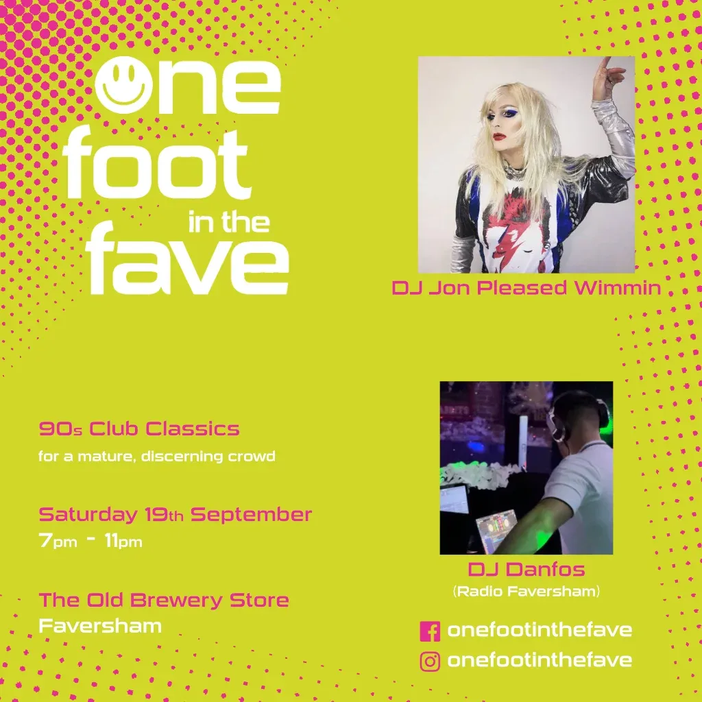 Flyer for One Foot In The Fave