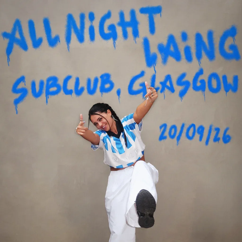 Flyer for All Night Laing - Hannah Laing @ Sub Club