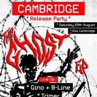 Flyer for Gino Presents: The Ghost EP Release Party