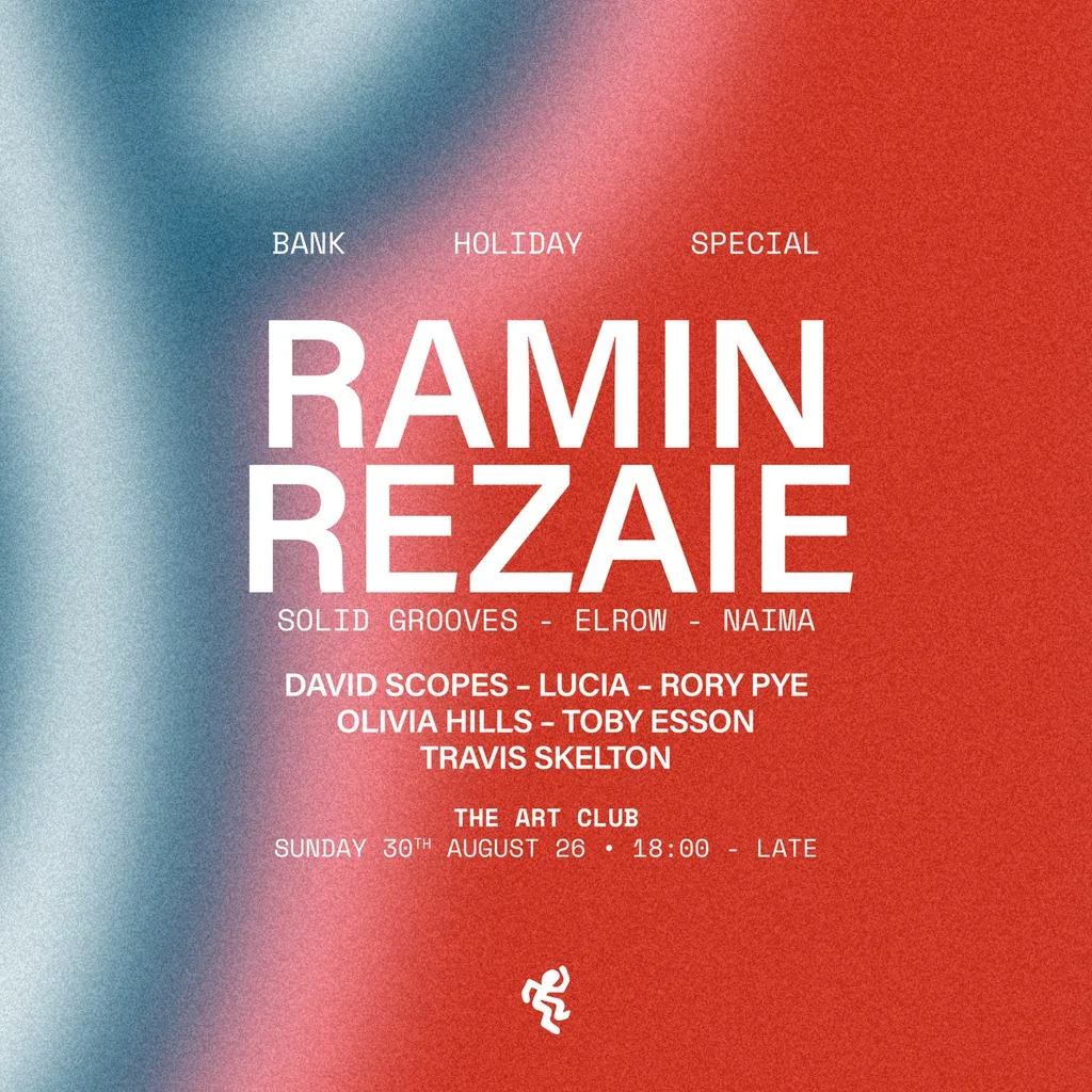 Flyer for Ramin Rezaie - The Art Club
