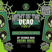 Flyer for Division Sounds Presents Night Of The Dead Halloween Special