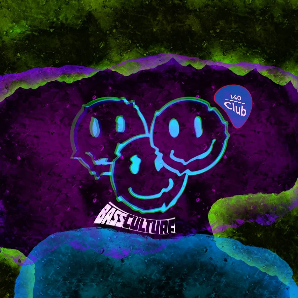 Flyer for 140 Club x Bass Culture Day & Night Party 8 (Freshers Rave)