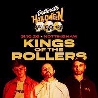 Flyer for Detonate Halloween: KINGS OF THE ROLLERS + More!
