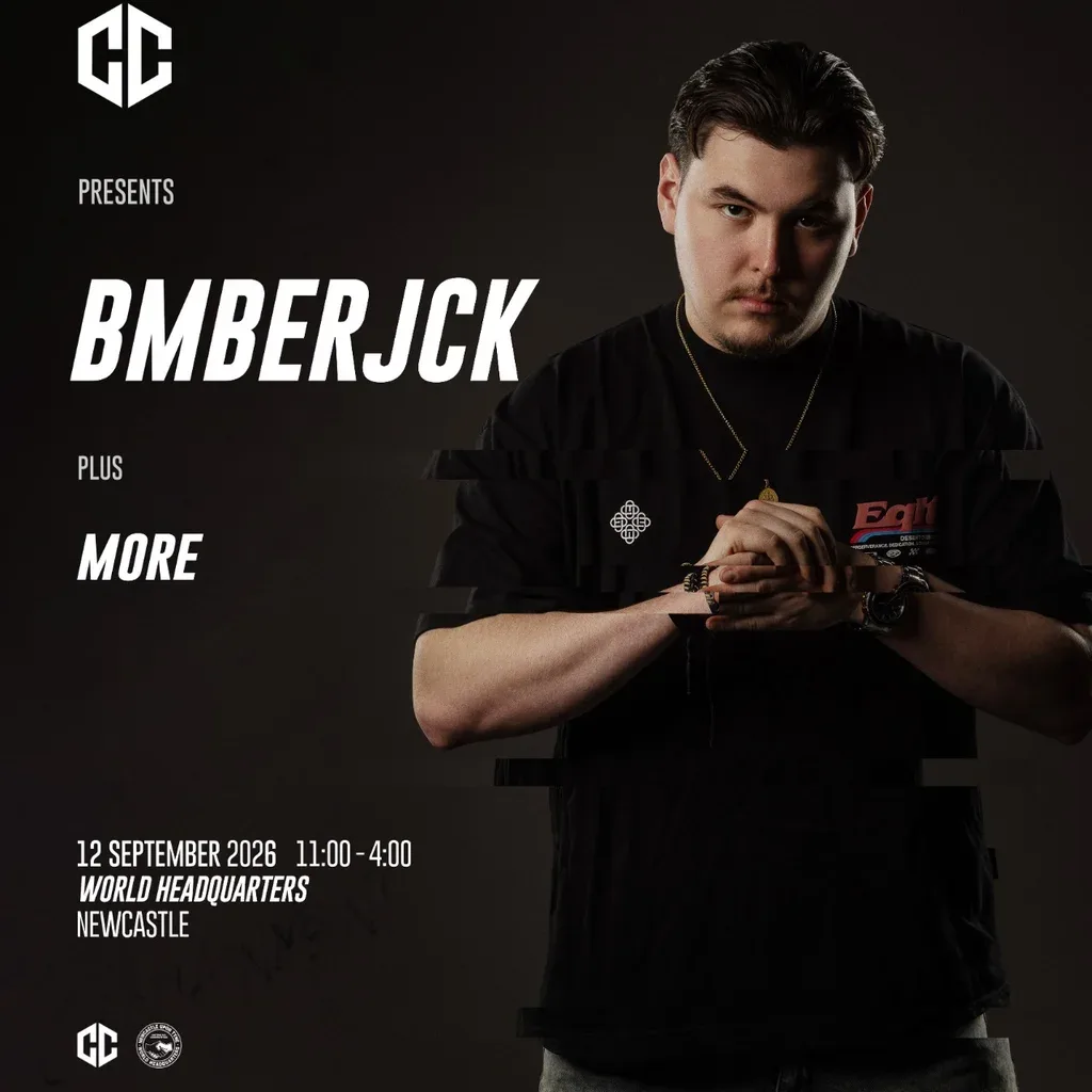Flyer for Containment Presents: BMBERJCK