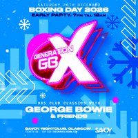 Flyer for BOXING DAY GBX Party