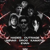 Flyer for THE BACKROOMS PRESENT: HADES+OUTRAGE  + more