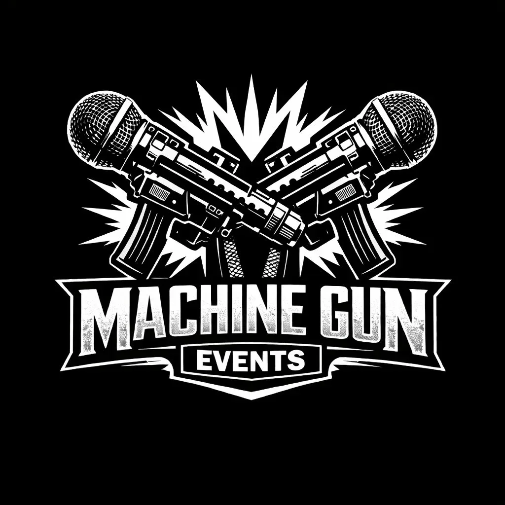 Flyer for Machine Gun Events // Summer Shutdown